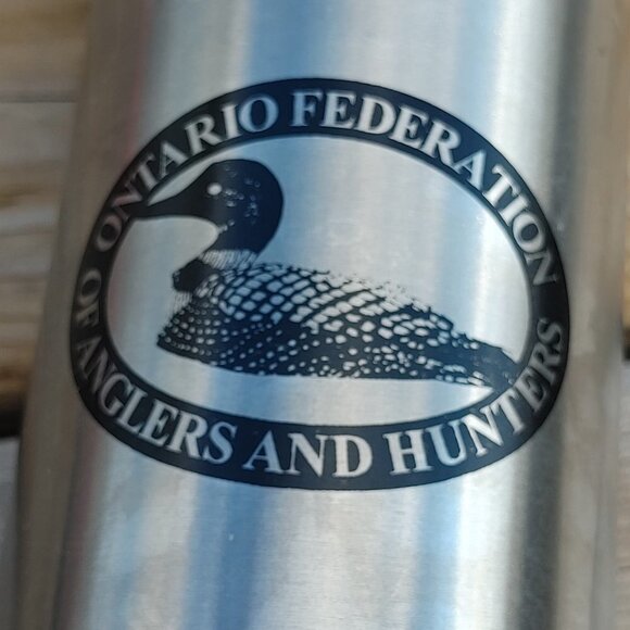 Ontario Federation Anglers Hunters Water Bottle - Picture 2 of 7